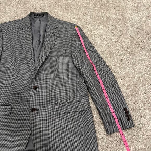 Lauren Ralph Lauren Men's Sports Coat Light Grey Tweed Silk Wool 40R - Picture 10 of 10